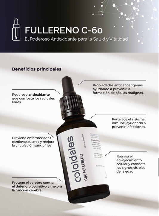 CARBONO C-60 COLOIDAL - 100ml