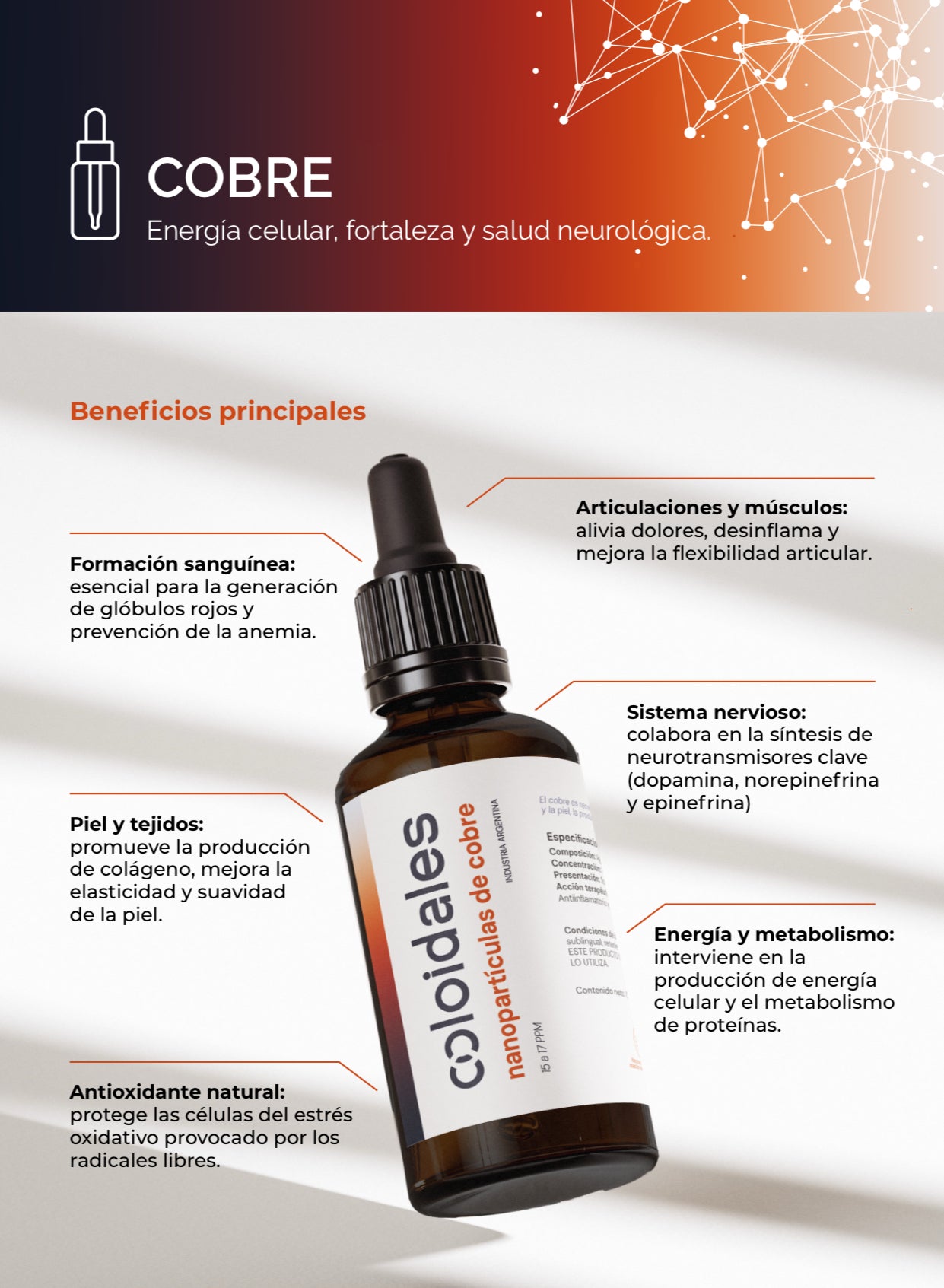 COBRE COLOIDAL - 100ml